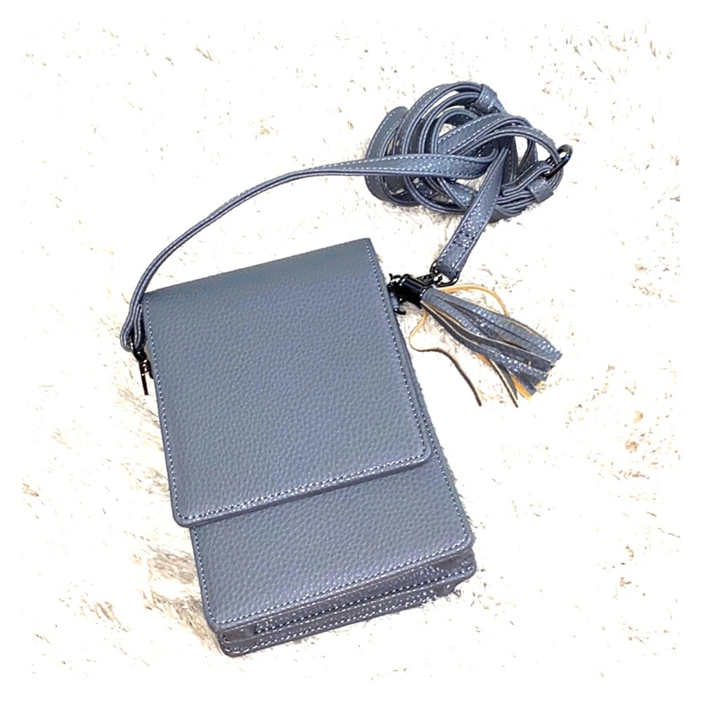 Grey side bag